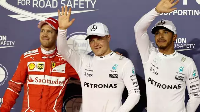 F1: pole e record per Bottas, Vettel terzo