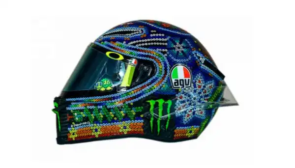 Casco 'messicano' per Valentino Rossi