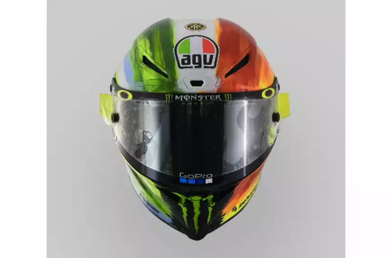 Mugello, ecco il casco di Valentino Rossi
