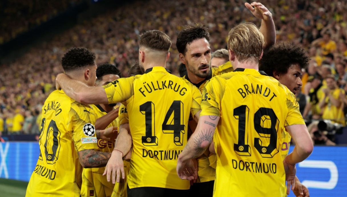 Sportal: Il Borussia Dortumd vince il primo atto, due pali fermano il PSG