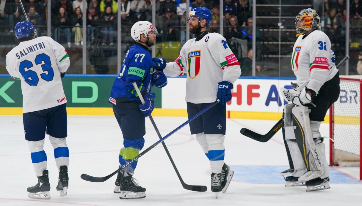 Sportal: L'Italhockey frena ai Mondiali, nessun gol e sconfitta con la Slovenia