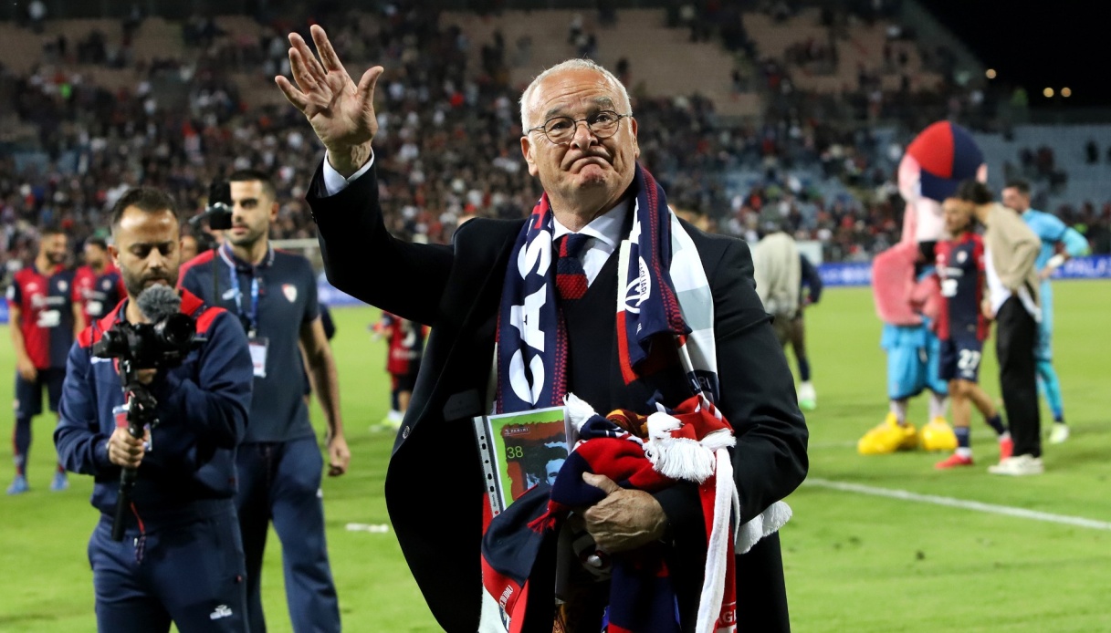 Sportal: Claudio Ranieri, ultimo saluto a Cagliari: "State vicini a questi ragazzi"