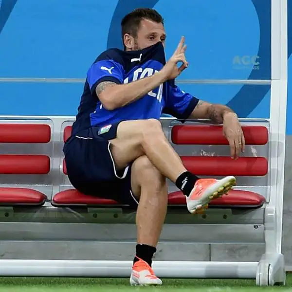 Allenamento sereno nello stadio de Amazonas per gli azzurri in vista della sfida all'Inghilterra che aprirà l'avventura dell'Italia al mondiale brasiliano.
