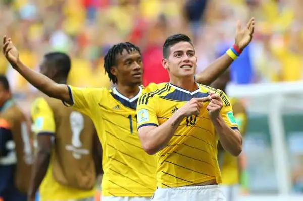 Colombia avanti: 2-1 alla Costa D'Avorio. Dopo 64 minuti di equilibrio James Rodriguez sblocca la partita, Quintero raddoppia. Poi Gervinho accorcia le distanze.