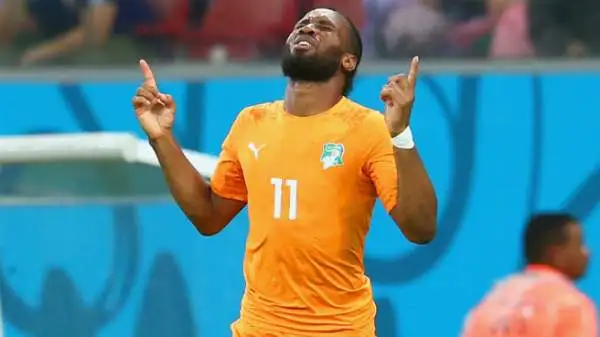 Didier Drogba. Con il commissario tecnico della Costa d’Avorio, Sabri Lamouchi, ha avuto più di un attrito.