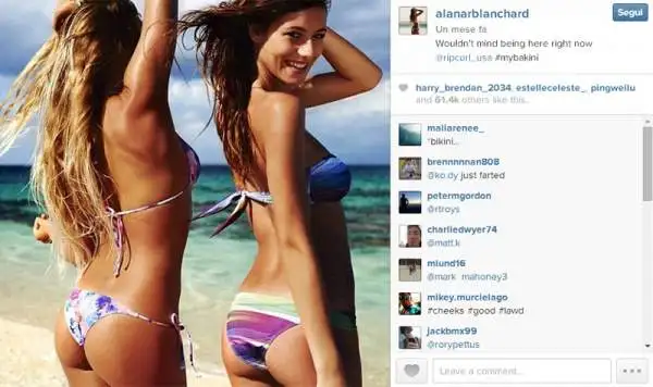 Campionessa del surf (vanta 16 titoli mondiali) e non solo. Ha la sua linea di bikini, un reality show personale e tanti servizi fotografici all'attivo. Gli utenti di Instagram sono pazzi di lei.