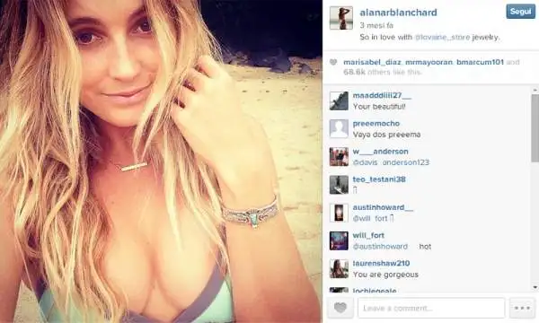 Campionessa del surf (vanta 16 titoli mondiali) e non solo. Ha la sua linea di bikini, un reality show personale e tanti servizi fotografici all'attivo. Gli utenti di Instagram sono pazzi di lei.
