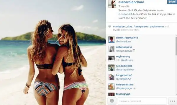 Campionessa del surf (vanta 16 titoli mondiali) e non solo. Ha la sua linea di bikini, un reality show personale e tanti servizi fotografici all'attivo. Gli utenti di Instagram sono pazzi di lei.