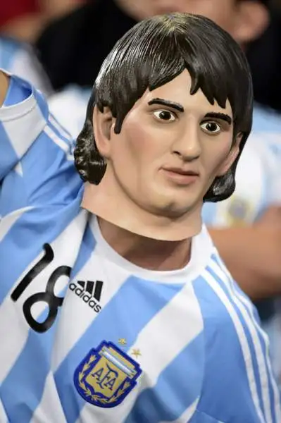 Un Messi pietrificato.
