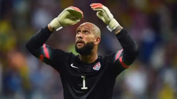 Tim Howard è stato uno tra i portieri più apprezzati al Mondiale. Contro il Belgio ha parato quasi tutto ma non è bastato.