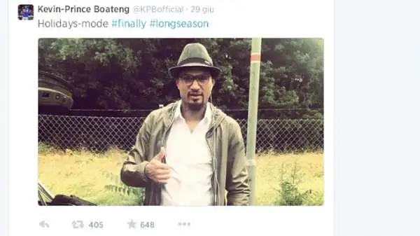 L'avventura col Ghana è terminata presto ma Boateng si è consolato con Melissa Satta, che lo ha appena reso papà ed è pronta a sposarlo.