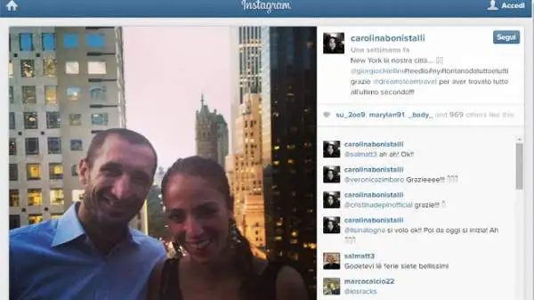Più lontano è andato Chiellini, che come il compagno in bianconero Pirlo ha scelto New York.