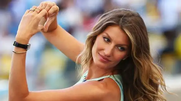 La top model brasiliana Gisele Bündchen.