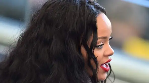 La cantante barbadiana Rihanna.