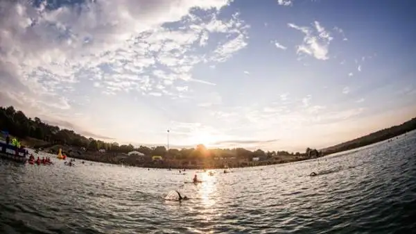 La città tedesca di Francoforte ha ospitato il campionato europeo di Ironman, massacrante prova di triathlon.