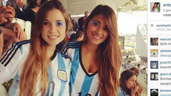 Antonella Roccuzzo, compagna di Messi.