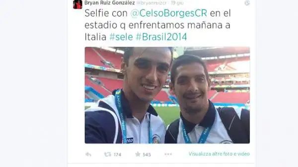 Ruiz, rivelazione con la sua Costa Rica, sembrava in gita prima della partita con l'Italia. Poi il Mondiale della sua squadra è cambiato...