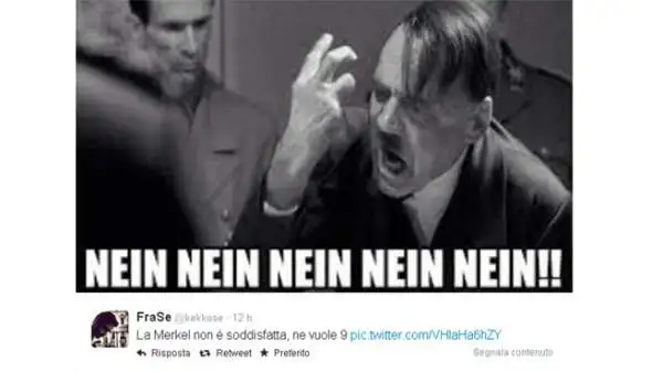 La Merkel insoddisfatta: voleva 9 reti.