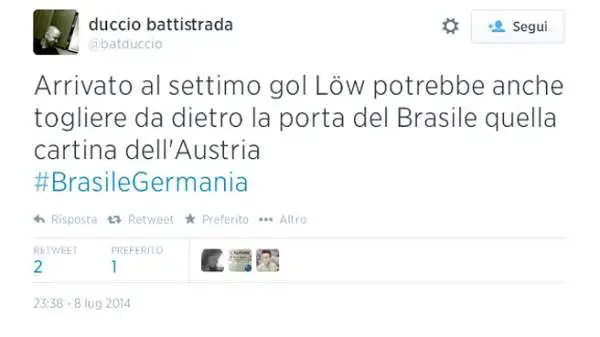 Ancora ironie sulla propensione bellica della Germania del secolo scorso.