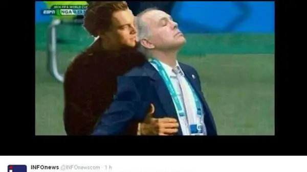 Spopolano in rete le parodie dello svenimento di Sabella durante la partita contro il Belgio.