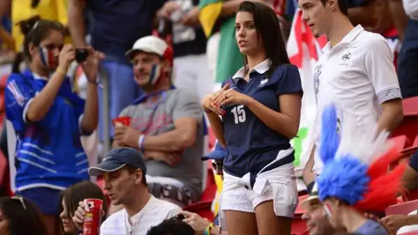 Ludivine Sagna, moglie di Bacary.