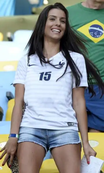 Ludivine Sagna, moglie di Bacary.