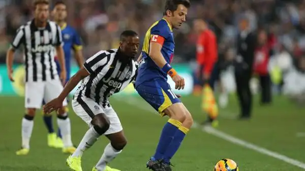 Due volte in svantaggio, i bianconeri ribaltano l'incontro contro l'A-League All Star nei minuti finali. Di Pepe la rete decisiva.