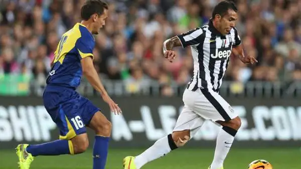 Due volte in svantaggio, i bianconeri ribaltano l'incontro contro l'A-League All Star nei minuti finali. Di Pepe la rete decisiva.