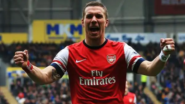 Podolski. L'attaccante tedesco campione del mondo non trova spazio all'Arsenal ed è in scadenza di contratto. Su di lui a gennaio si scatenerà un'asta che vedrà in pole Inter e Napoli.