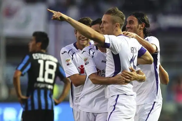 Fiorentina corsara. I viola vincono a Bergamo grazie a Kurtic.