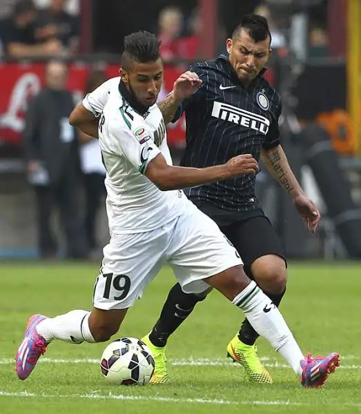 L'Inter travolge al Meazza il Sassuolo con una goleada che ha ricalcato il 7-0 della scorsa stagione. In gol Kovacic, tre vole Icardi, due volte Osvaldo e per finire Guarin.
