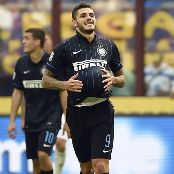 L'Inter travolge al Meazza il Sassuolo con una goleada che ha ricalcato il 7-0 della scorsa stagione. In gol Kovacic, tre vole Icardi, due volte Osvaldo e per finire Guarin.