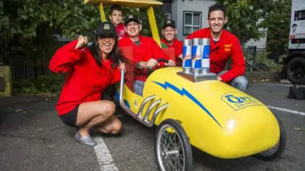 Torino il 28 settembre ospiterà la tappa italiana della Red Bull Soapbox Race: piloti amatoriali gareggiano al volante di vetture senza motore e costruite in casa.
