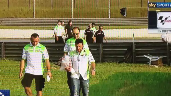 Come ogni anno, il Team Gresini si è recato sul luogo dell'incidente costato la vita a Marco Simoncelli per una toccante cerimonia.