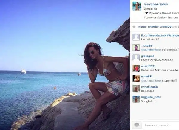 "Nuovo acquisto iberico dopo El Rey León Llorente e Alvaro Morata", per la Juventus. Si tratta dell'avvenente Laura Barriales, conduttrice, showgirl e ora volto femminile di Madama.