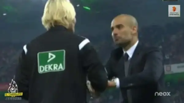 I motivi della furia di Guardiola sono dovuti al tempo di recupero del match, a suo modo di dire troppo esiguo.