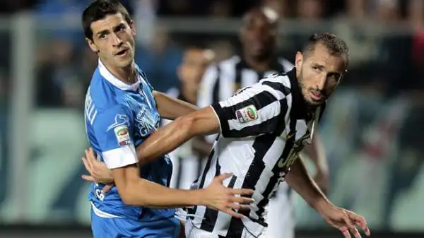 Empoli-Juventus 0-2. Pucciarelli 5. Esame di maturità fallito, anche se almeno in un'occasione riesce a dare fastidio a Buffon, che gli nega il pareggio.