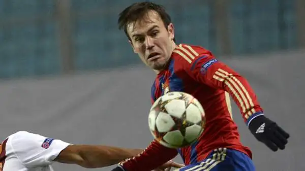 Cska Mosca-Roma 1-1. Natcho 5. L'israeliano non è decisamente in serata, sempre in affanno.