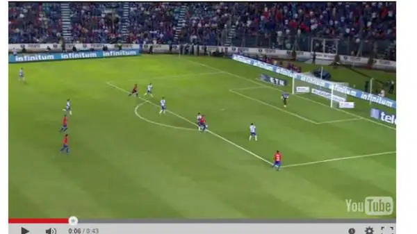 Grande azione personale di Marco Fabian in Cruz Azul-Puebla.
