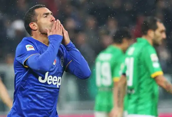 11° giornata: Juventus-Parma 7-0. 23' Llorente, 29' Lichtsteiner, 36' Llorente, 49' Tevez, 58' Tevez, 76' Morata, 88' Morata.