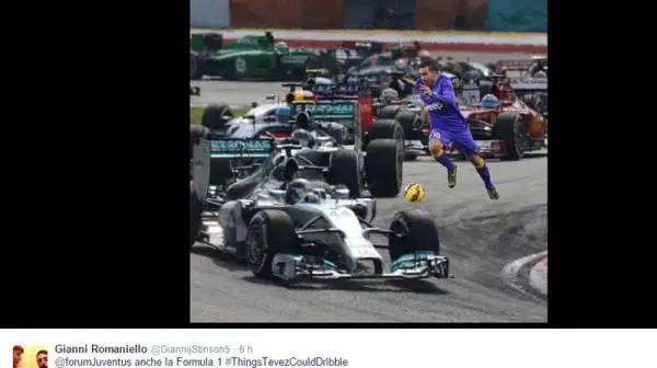 In mezzo ai bolidi di Formula 1 alla Prima Varlante di Monza.