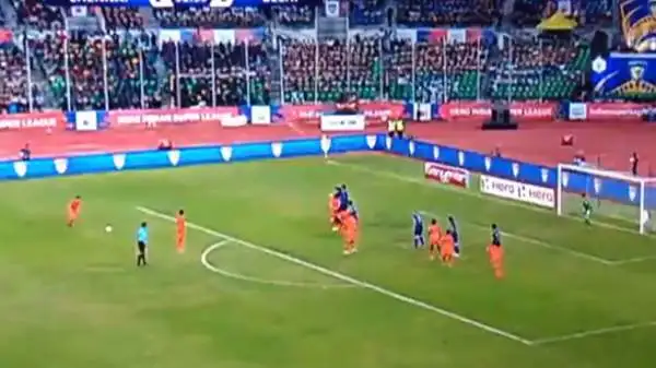 L'ex Juventus finalmente a segno in India. La punta dei Dynamos ha trovato la prima rete con una splendida punizione contro il Chennai di Nesta e Materazzi. La partita è poi terminata 2-2.