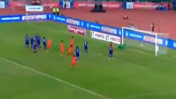 L'ex Juventus finalmente a segno in India. La punta dei Dynamos ha trovato la prima rete con una splendida punizione contro il Chennai. La partita è poi terminata 2-2.