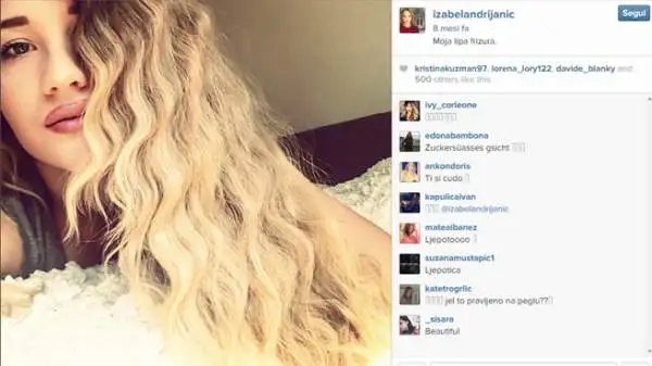 Izabel Andrijanic è la splendida compagna di Mateo Kovacic.