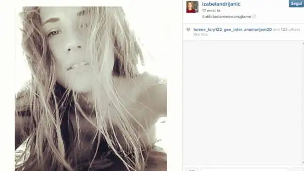 Izabel Andrijanic è la splendida compagna di Mateo Kovacic.