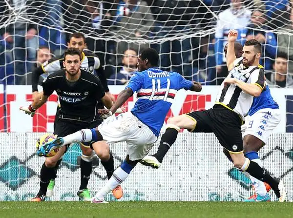Bella partita a Genova con i gol di Obiang, Geijo, Danilo e Gabbiadini. Entrambe le squadre hanno cercato la vittoria ed alla fine ne è uscito un pareggio spettacolare.