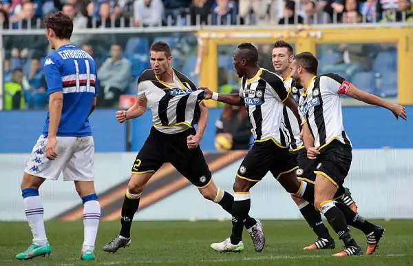 Bella partita a Genova con i gol di Obiang, Geijo, Danilo e Gabbiadini. Entrambe le squadre hanno cercato la vittoria ed alla fine ne è uscito un pareggio spettacolare.