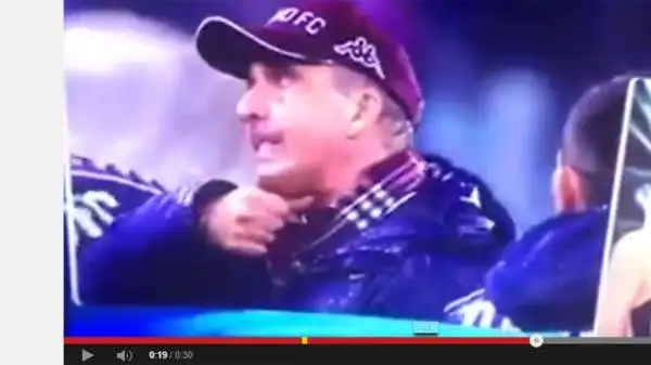 Giampiero Ventura a Sky si è scusato per il brutto gesto del tagliagole fatto nei confronti di un tifoso al termine del derby di Torino.