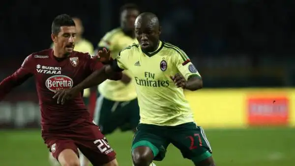 Torino-Milan 1-1. Armero 5. Sempre in difficoltà sulla sinistra, soffre le percussioni di Bruno Peres. Sembra spaesato e superficiale, e Inzaghi lo rimprovera.