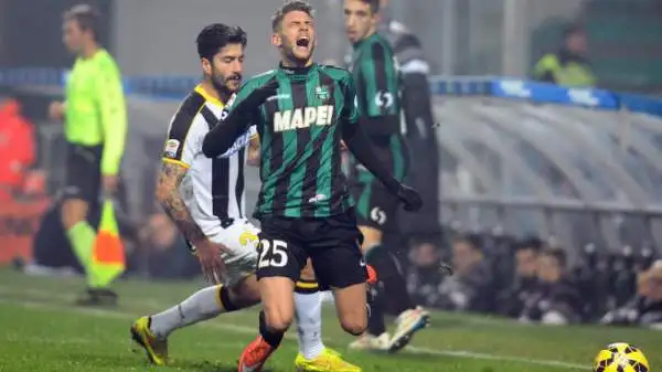 Sassuolo-Udinese 1-1. Berardi 6,5. Illumina il Mapei Stadium con i suoi lampi di classe, ma deve imparare a cadere con meno facilità.